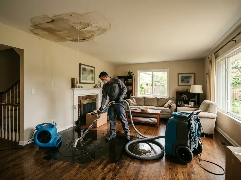 attic-pipe-burst-ceiling-drip-008 — frequently asked questions, Water Damage Restoration & Carpet Care in Boulder Hill, IL
